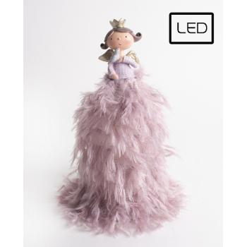 POLYRESINOVÝ ANJEL, LEDEĽ, HOLUBICA, SLEZ