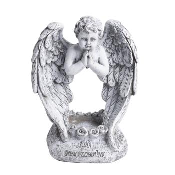 POLYRESINOVÝ SVIETNIK, ANJEL