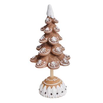 BOROVICA Z POLYRESINU, PERNÍKOVÁ, S PENOU