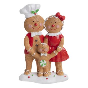 POLYRESINOVÁ RODINA, PERNÍK, ČERVENÉ ŠATY