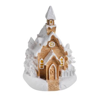 POLYRESINOVÝ CHRÁM, ZASNEŽENÝ, PRÍRODNÝ