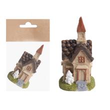 POLYRESINOVÝ KOSTOL S BIELOU BOROVICOU