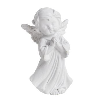 POLYRESINOVÝ ANJEL, MODLIACI SA, BIELY