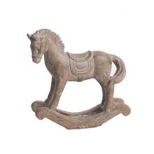 HOJDACIE KRESLO Z POLYRESINU, HNEDÉ