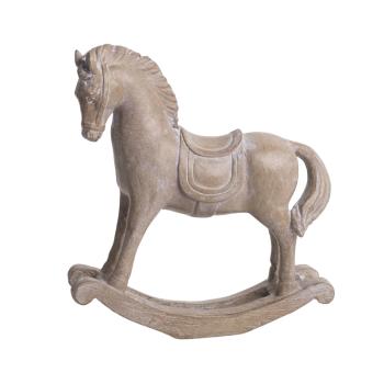 HOJDACIE KRESLO Z POLYRESINU, SIVÉ