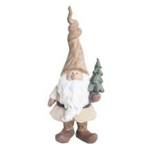 POLYRESINOVÝ TRPASLÍK, BOROVICOVÉ DREVO, V SKRUTKOVACOM UZÁVERE, KRÉMOVO HNEDÝ