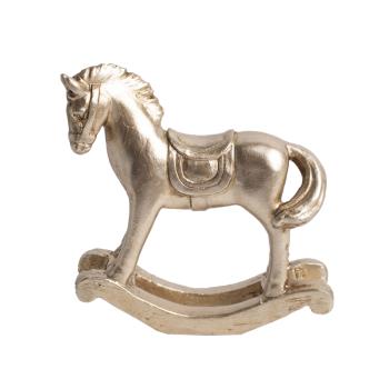 POLYRESINOVÉ HOJDACIE KRESLO, ZLATÉ