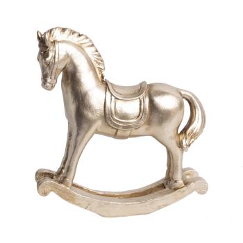 POLYRESINOVÉ HOJDACIE KRESLO, ZLATÉ