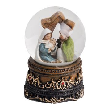 POLYRESINOVÁ SNEHOVÁ GUĽA, SVÄTÁ RODINA