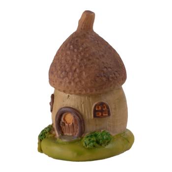 POLYRESINOVÝ KRYT, TVAR LIESKOVÉHO ORECHA, HNEDOZELENÝ