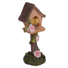 POLYRESINOVÝ PANTER S MLÁĎAŤOM, HNEDÝ