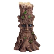 POLYRESINOVÝ KMEŇ STROMU, USMIEVAVÝ, HNEDÝ