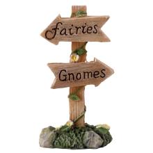 POLYRESINOVÁ DOSKA S VÍLAMI A ŠKRIATKAMI, SVETLOHNEDÁ