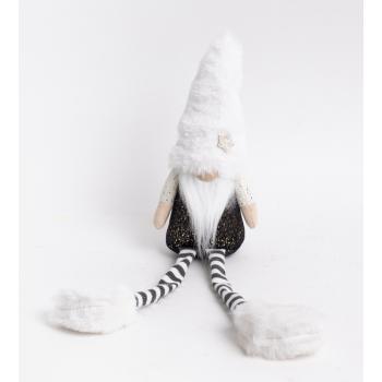 DEKOR TEXTILNÉ FÚZY, ZÁVESNÉ, BIELO-ČIERNE