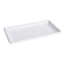 DEKOR DREVENÝ PODTÁCEK, STAROŽITNÁ BIELA