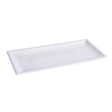 DEKOR DREVENÝ PODTÁCEK, STAROŽITNÁ BIELA