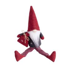 DEKOR PLSTENÉ FÚZY S VRECKOM, ZÁVESNÉ NOŽIČKY, BORDOVO-ČIERNE