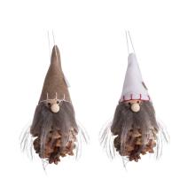 DEKORÁCIA ZÁVESNÉ FÚZY V TVARE BOROVICOVEJ ŠIŠKY