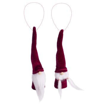 OZDOBNÉ ZAMATOVÉ FÚZY CHLAPCA ALEBO DIEVČAŤA S VÍNOVOU ČIAPKOU