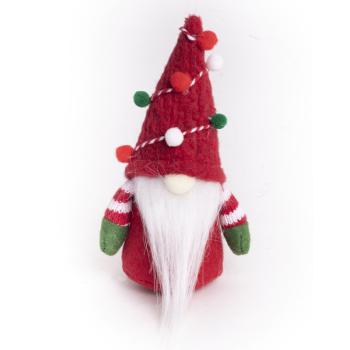 PLSTENÉ FÚZY, S GIRLANDOU NA ČIAPKE, ČERVENÉ A ZELENÉ