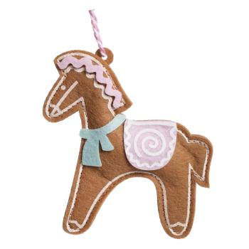 PLSTENÝ ZÁVESNÝ KÔŇ, PERNÍK