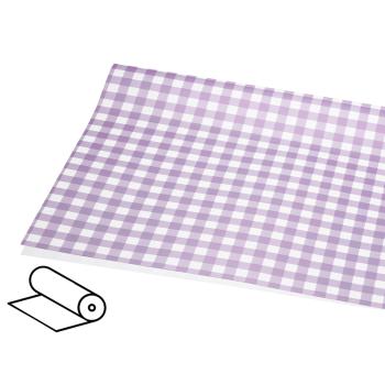 OBALOVÁ FÓLIA, KÁROVANÁ, FIALOVÁ V VZOR, KÁROVANÁ, FIALOVÁ