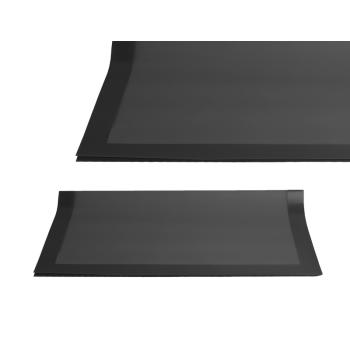 PLASTOVÝ OBAL, ROLKA, HRUBÝ RÁM, ČIERNY