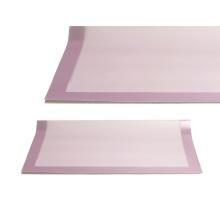 PLASTOVÉ OBALY, SADA 20 KUSOV, ZAKRIVENÉ, HRUBÝ RÁM, FIALOVÉ