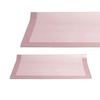 PLASTOVÝ OBAL, SADA 20 KUSOV, ZAHNUTÝ, HRUBÝ RÁM, SVETLOHNEDÝ