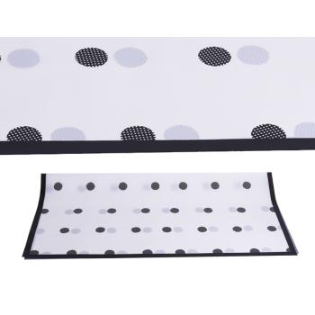 PLASTOVÉ BALENIE, 20 KUSOV, RÁMOVANÉ, BIELE S MODRÝMI KOLÍČKAMI