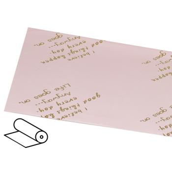 PLASTOVÝ OBAL, "I BELIVE GOOD THINGS HAPPEN EVERY DAY. ANYWAY... LIFE GOES ON", PRÁŠOK