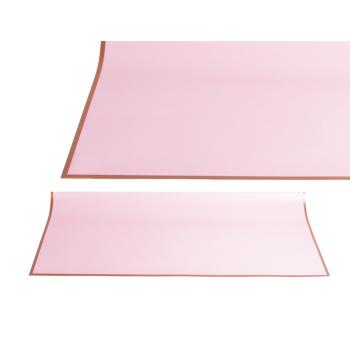 PLASTOVÉ OBALY, SADA 20 KUSOV, ZAHNUTÉ, ORÁMOVANÉ, SVETLORUŽOVÉ