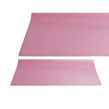 PLASTOVÉ OBALY, SADA 20 KUSOV, ZAKRIVENÉ, V RÁMČEKU, PRÁŠKOVÉ