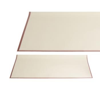 PLASTOVÉ OBALY, SADA 20 KUSOV, ZAKRIVENÉ, ORÁMOVANÉ, KRÉMOVÉ