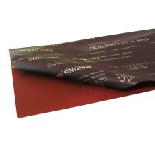 PLASTOVÝ OBAL, 20 KUSOV, 2 STRANY, TEXTOVÝ VZOR, BORDOVÁ FARBA