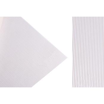 PLASTOVÉ OBALY, SADA 20 KUSOV, ZAHNUTÉ, PRUHOVANÉ, ZLATÉ