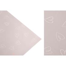 PLASTOVÉ OBALY, SADA 20 KUSOV, ZAHNUTÉ, V TVARE SRDCA, ZÁVES