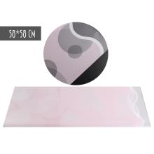 PLASTOVÉ OBALY, SADA 20 KUSOV, OKRÚHLE, RUŽOVÉ