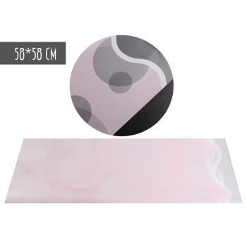 PLASTOVÉ OBALY, SADA 20 KUSOV, OKRÚHLE, RUŽOVÉ