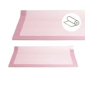 PLASTOVÝ OBAL, ROLKA, HRUBÝ RÁM, SVETLORUŽOVÝ