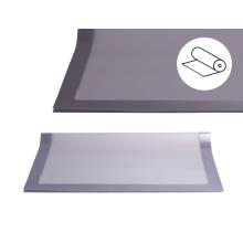 PLASTOVÝ OBAL, ROLKA, HRUBÝ RÁM, SIVÝ