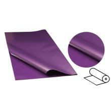 PLASTOVÝ OBAL V ROLKE, 2 STRANY, PERLEŤOVÁ LEVANDUĽA