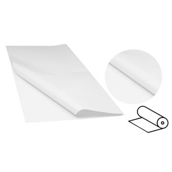 PLASTOVÝ OBALOVÝ KOTÚČ, 2 STRANY, PERLEŤOVO BIELY