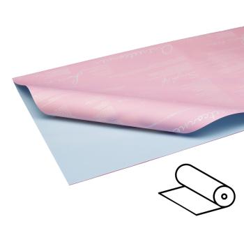 PLASTOVÉ OBALY NA BALENIE, 2 STRANY, VZOR CITÁTU, RUŽOVÁ FARBA