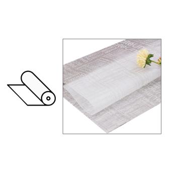 OBALOVÁ FÓLIA, NOVINY, BIELY VZOR VETIEV BIELA