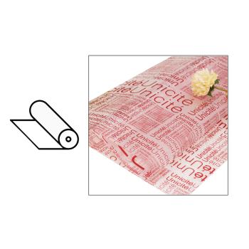 BALIACA FÓLIA, NOVINY, ČERVENÁ VETVIČKA S ČERVENÝM VZOROM