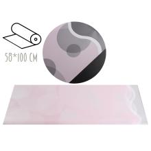 PLASTOVÝ OBAL, ROLKA, OKRÚHLY, RUŽOVÝ