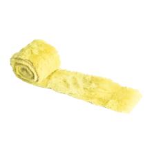 PLYŠOVÝ DEKORAČNÝ PÁS, ŽLTÝ