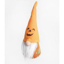 TEXTILNÁ ZÁVESNÁ SLZA NA NOSE TEKVICA ORANŽOVÁ 17CM