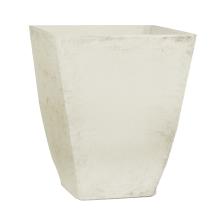 VONKAJŠÍ KVETINÁČ, 4 UHLY, "COUNTRY" BIELY